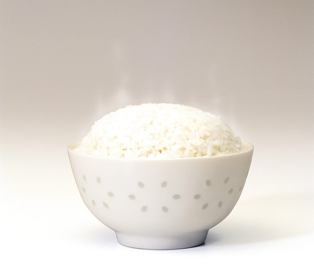 a bowl of rice