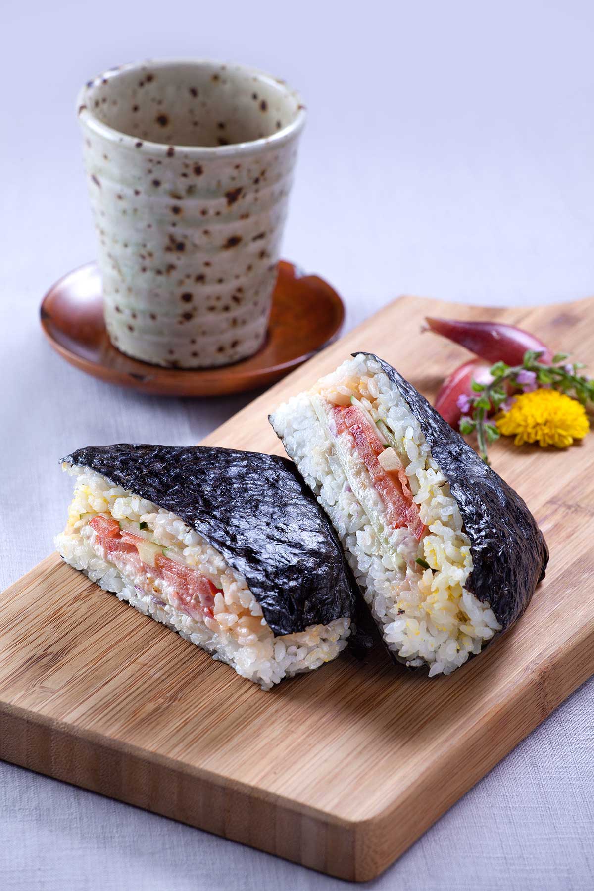 日式鲔鱼三明治饭团