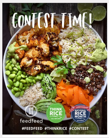 美国大米食谱比赛在社交媒体上引发关注