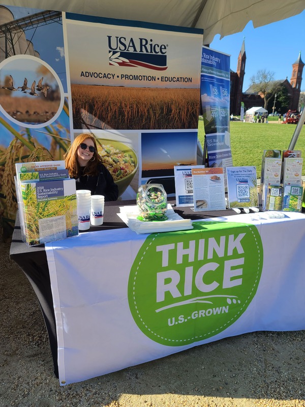 美国稻米协会参加农业日庆祝活动
