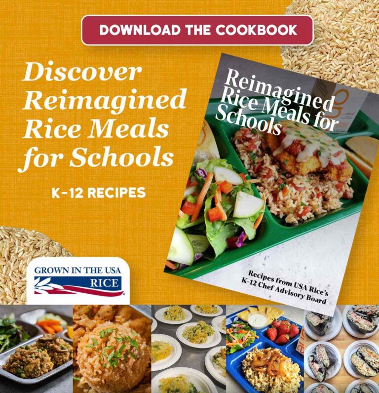 美国稻米协会发布新大米食谱指南